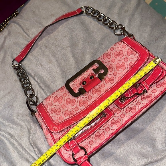 Beautiful Vintage Pink Shoulder Bag - Picture 13 of 14